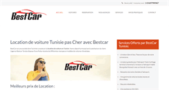 Desktop Screenshot of locationvoituretunisie.net